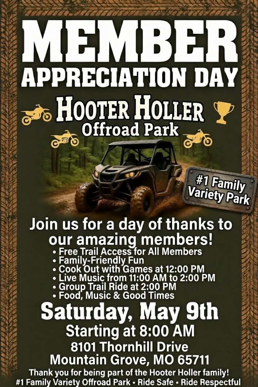 Member Appreciation Day 2026 – A Day of Thanks at Hooter Holler!